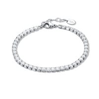 Bracciale Brand Donna Tennis colorato in Acciaio Zircone 14BR044W-M - 14BR044W-M